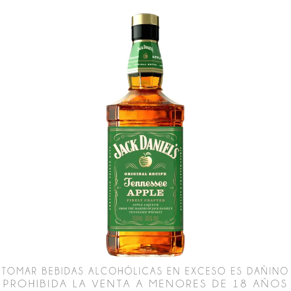 Whiskey Jack Daniel's Tennessee Apple Botella 750ml
