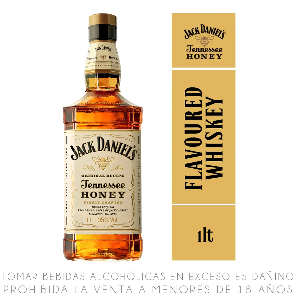 Whisky JACK DANIEL'S Tennessee Honey Botella 750ml