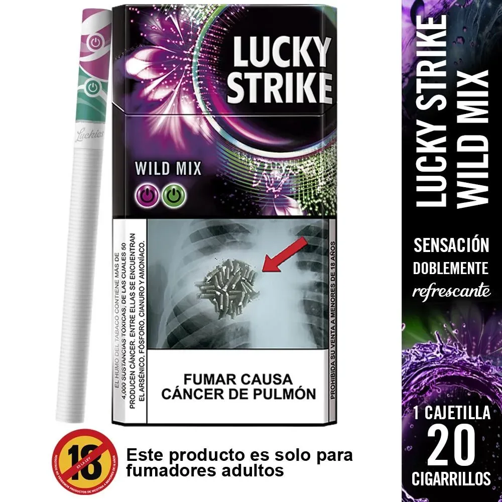 Cigarros Lucky Strike Wild Mix 20un
